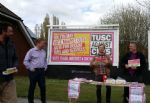 Salford TUSC Launches Election Hoarding